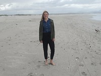 Het strand in Hermanus