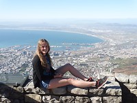 The Table Mountain in Kaapstad