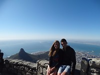 The Table Mountain in Kaapstad