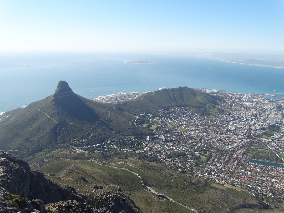 The Table Mountain in Kaapstad