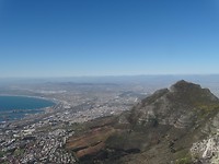 The Table Mountain in Kaapstad