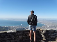 The Table Mountain in Kaapstad