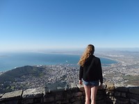 The Table Mountain in Kaapstad