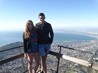 The Table Mountain in Kaapstad