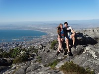 The Table Mountain in Kaapstad