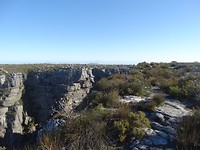 The Table Mountain in Kaapstad