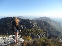 The Table Mountain in Kaapstad