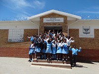 Afscheid van de Kuyasa Combined School Grade 6A