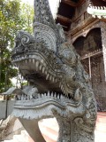 Draak bij tempel Chiang Mai
