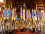 Versieringen tempel Chiang Mai