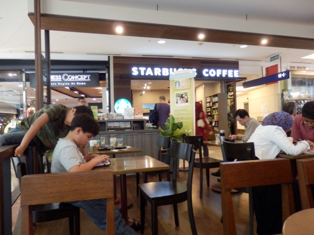 Espresso bij Starbucks