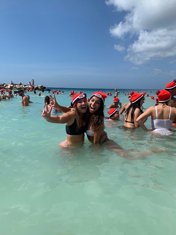 Kerst en oud&nieuw Foto's Anouk op Curacao