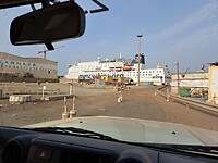 aankomst schip