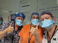 Maskerdiscipline is groot aan boord.