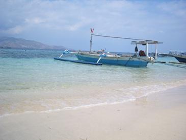 gili air blauwe zee