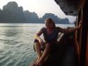 Ans op de Halong Bay boot