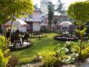 Onze tuin bij het guesthouse in Kathmandu