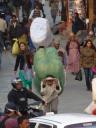 Porters met halve huisraden