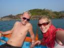 Chillen op de boot