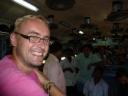 Als enige blonde in de trein