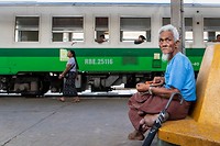 Wachten op de trein