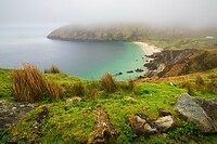 18. Strand in de mist, Achill Island