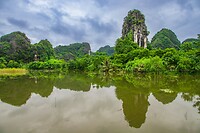 Landschap Ninh Binh