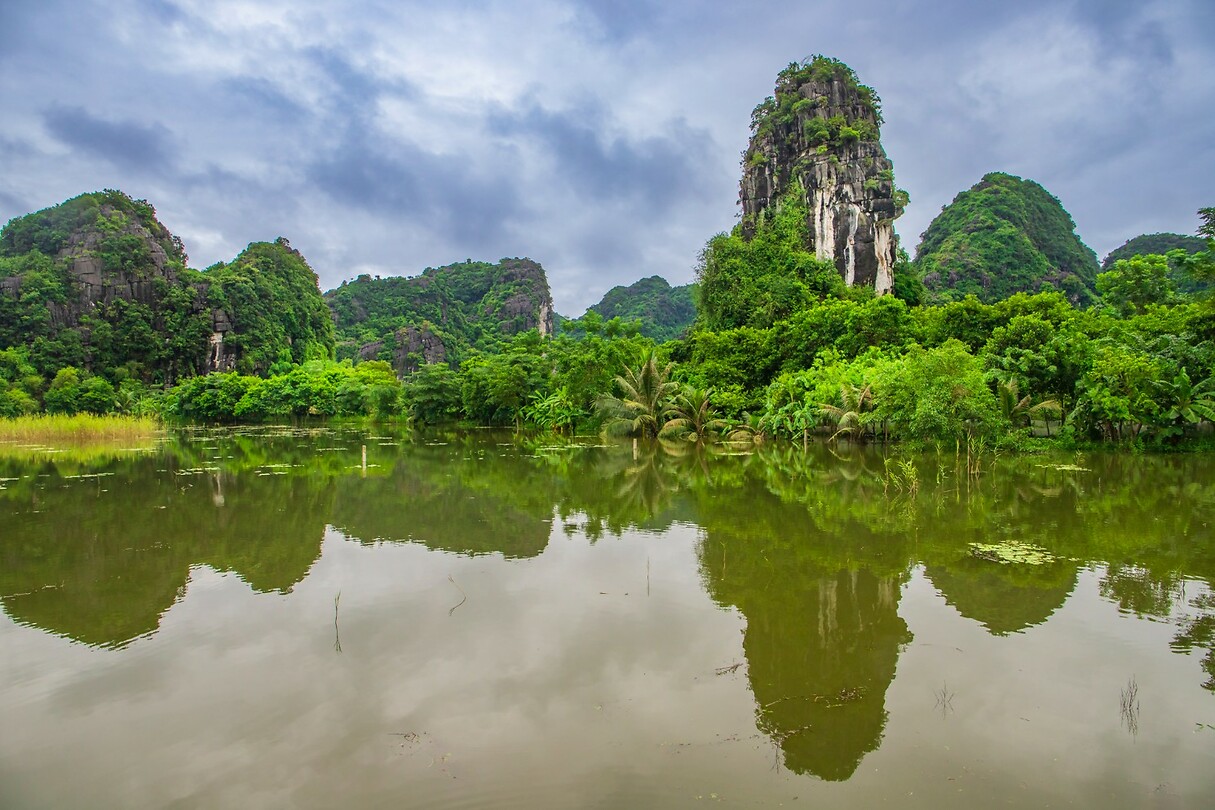 Landschap Ninh Binh