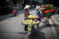 Straatverkoop Hanoi