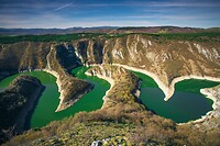 34. Uitzicht Uvac rivier