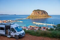59. Kamperen bij Monemvasia