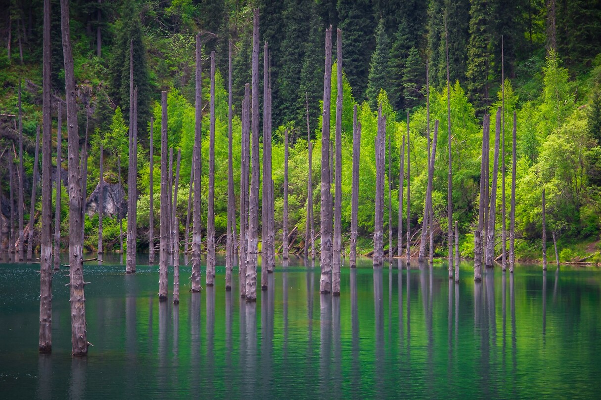 63. Kaindy lake