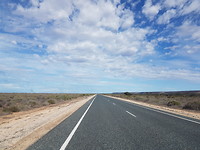 Rijden door de Nullarbor