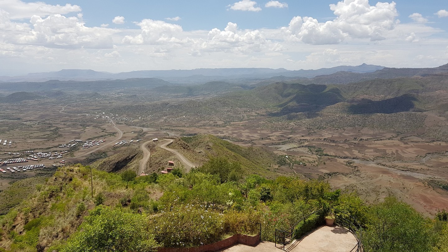 Uitzicht vanaf Ben Abeba