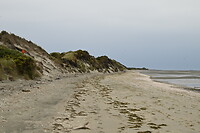 De binnenkant van Farewell Spit