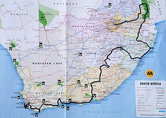 Route Zuid Afrika