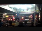 Blindfolded Muay Thai fight
