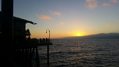 Zonsondergang Santa Monica