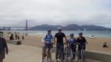 Op de fiets, Golden Gate op de achtergrond