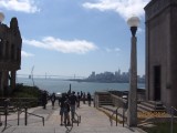 Zicht op SF vanaf Alcatraz