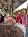 Bij de trein