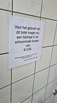 Plassen kost geld