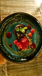 Frambozen dessert
