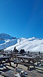 Piste vanaf het terras