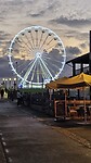 Reuzenrad in de avond