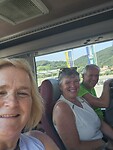 In de bus