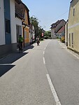 Straatje in een klein dorp