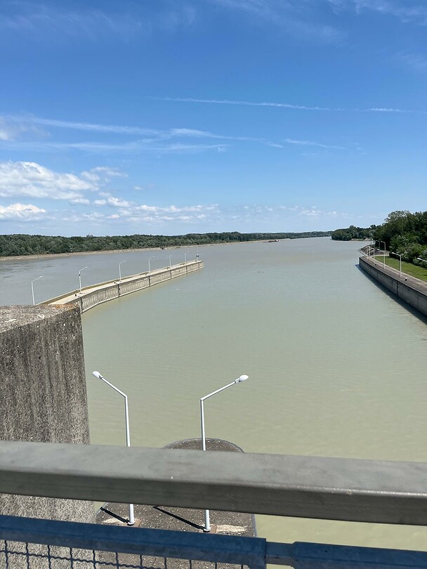 Donau sluis uitgang