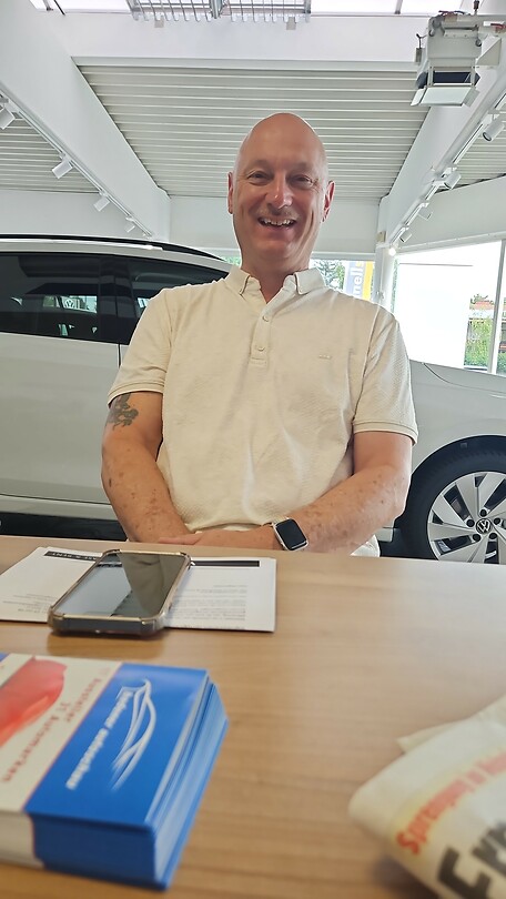 Wachten op de auto