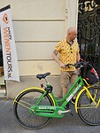 Op de huurfiets